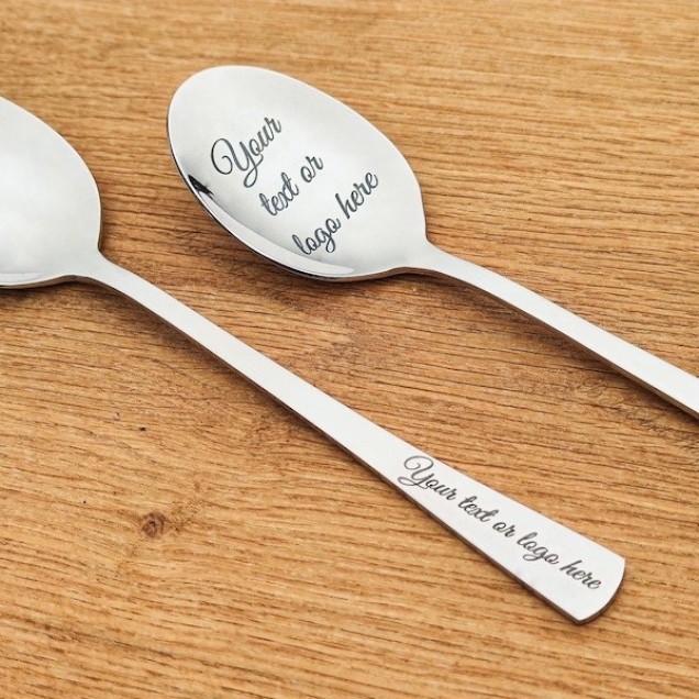 Гравірування на ложках, виделках Фото