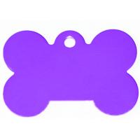 Виріб Адресники для тварин Кістка фіолетова
