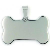 Виріб Адресники для тварин Кістка срібляста