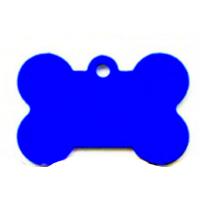 Виріб Адресники для тварин Кістка синя